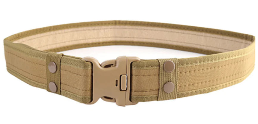Quickfit Tactical Canvas Belt for Men - Army Style