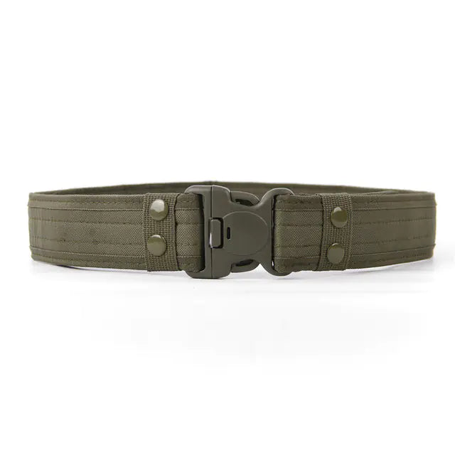 Quickfit Tactical Canvas Belt for Men - Army Style